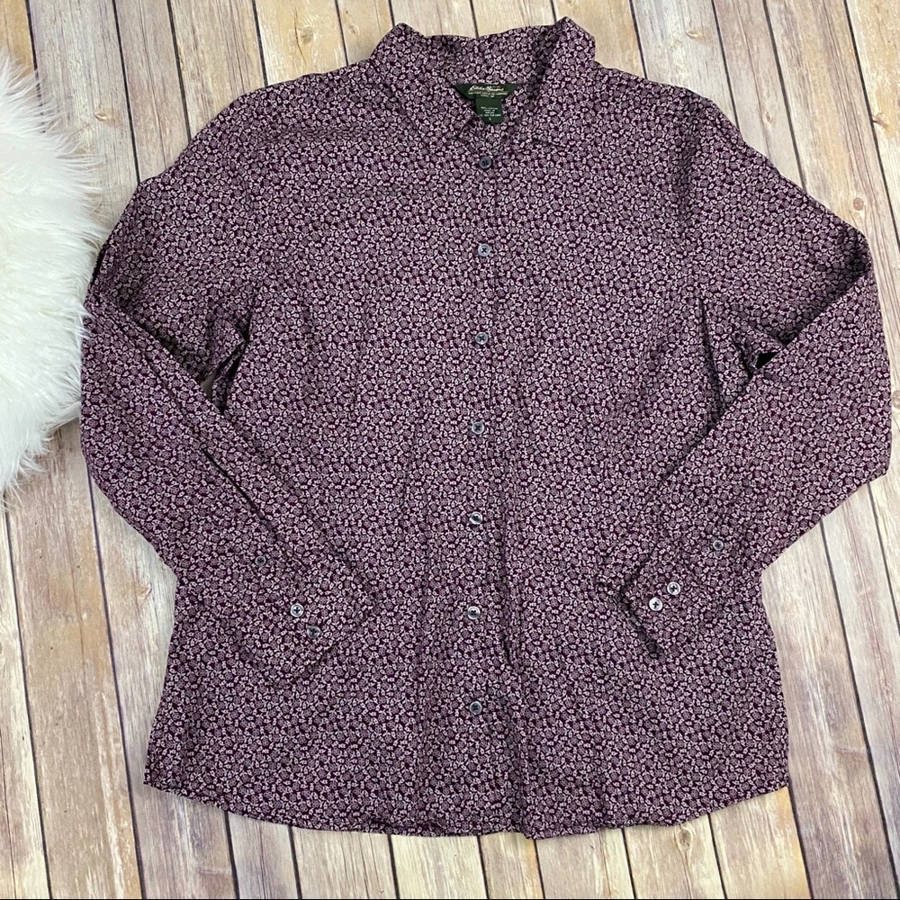 Eddie Bauer Womens Button Up Shirt Size Large - Picture 2 of 6